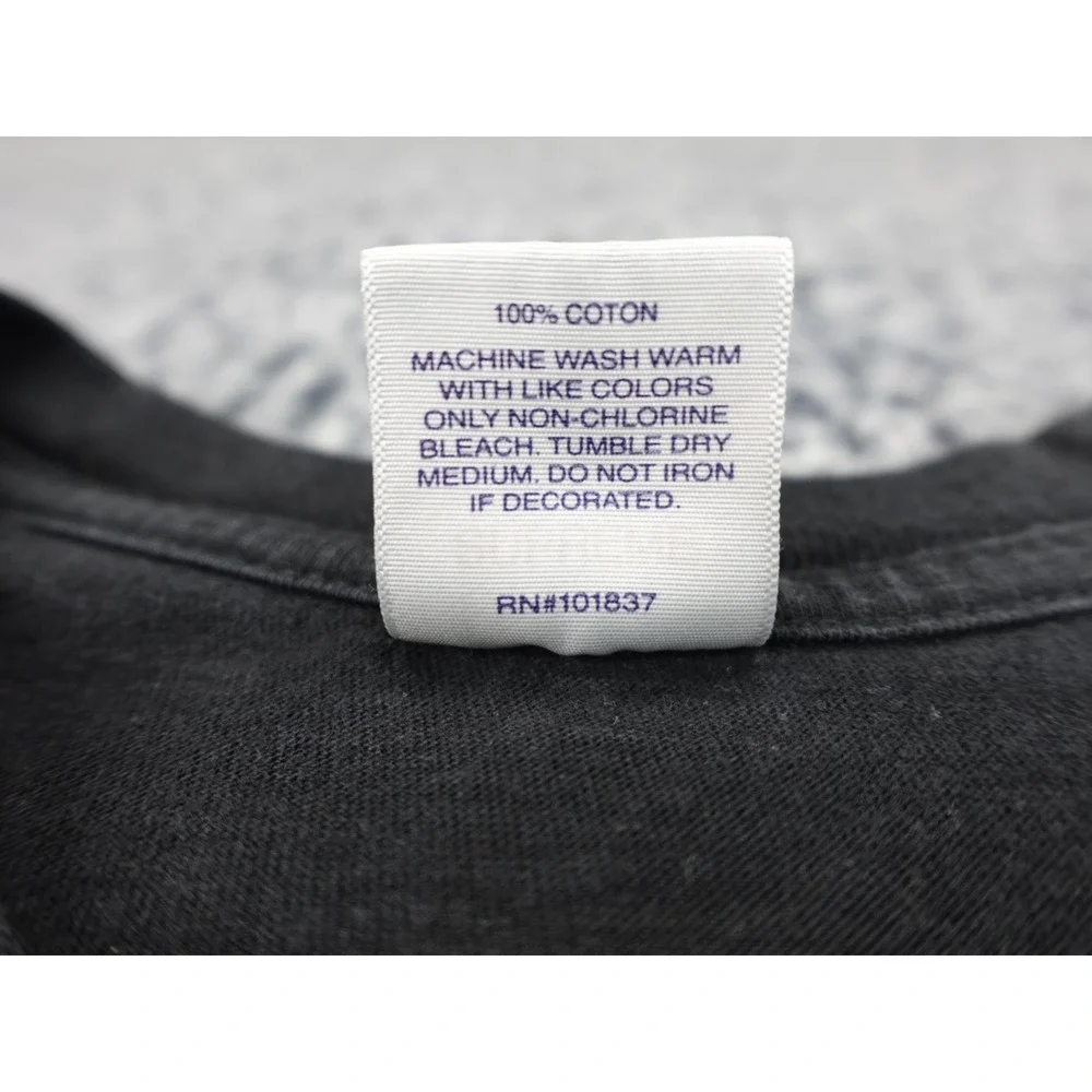 Supreme Hochute New York Graphic T-Shirt Mens Large Black Made‎ in USA L